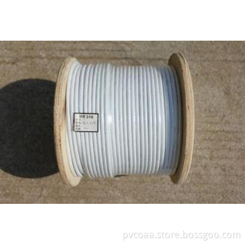 AISI 316 PVC Coated 1x19 Stainless Steel Wire Rope Strength